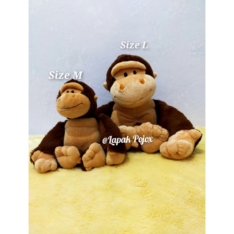 Boneka Monyet Animal Rico Size L by Seulgi