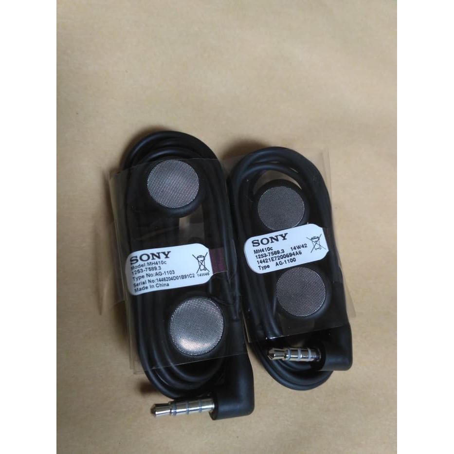 Hot Promo Headset Handsfree HF Earphone Sony MH-410C Original 100%