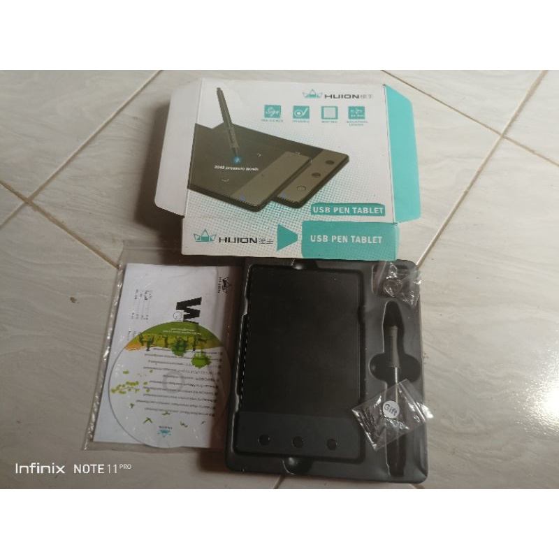 Pen Tablet Huion H420 Bekas