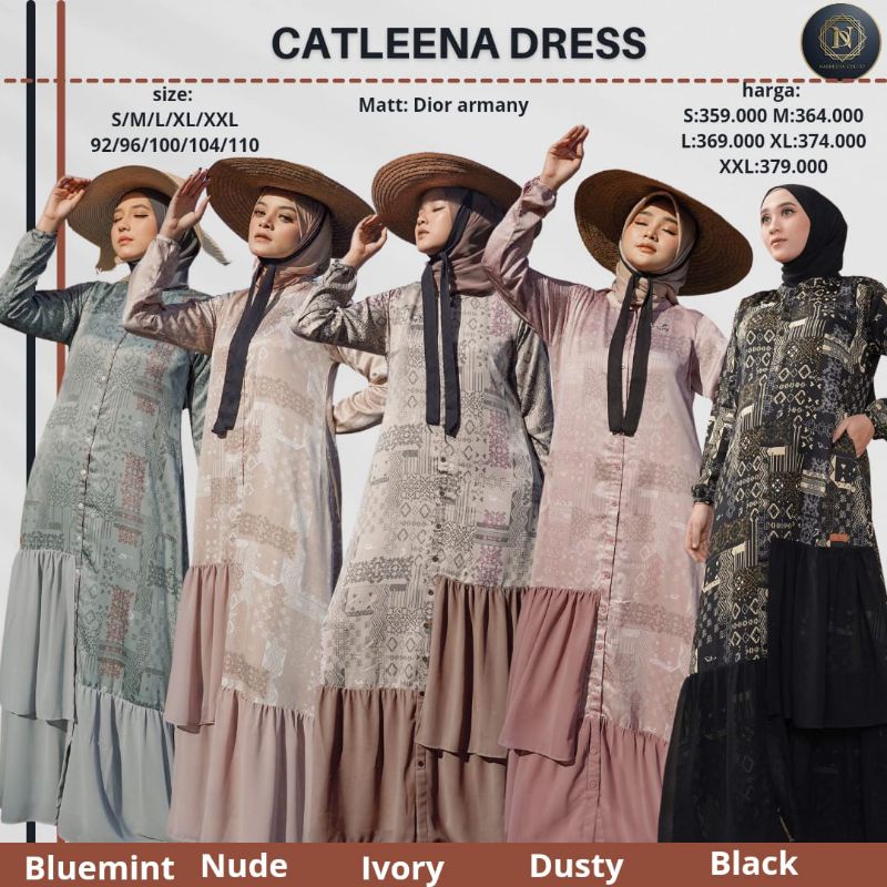 CATLEENA DRESS _ NADHERA LUXURY