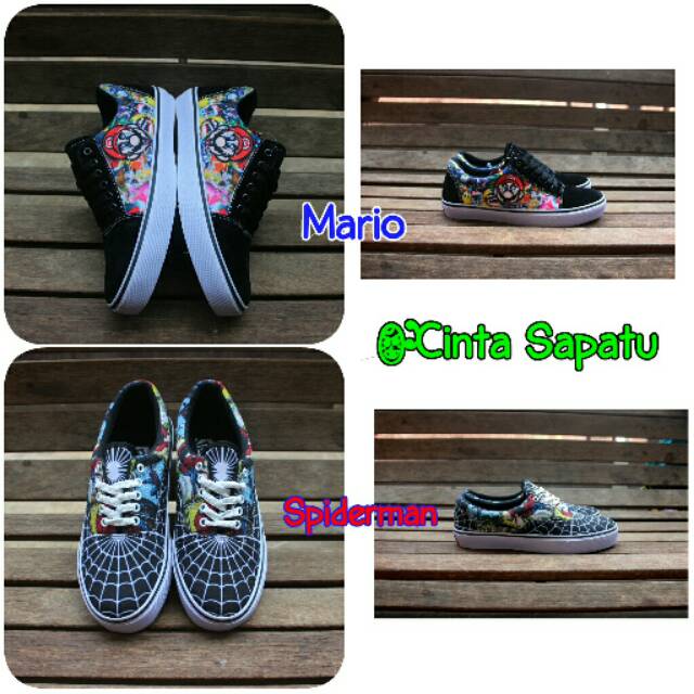 VANS AUTHENTIC FULL BLACK HITAM POLOS WHITE PUTIH OLDSKOOL ERA SK8 PREMIUM BNIB ICC IFC DT