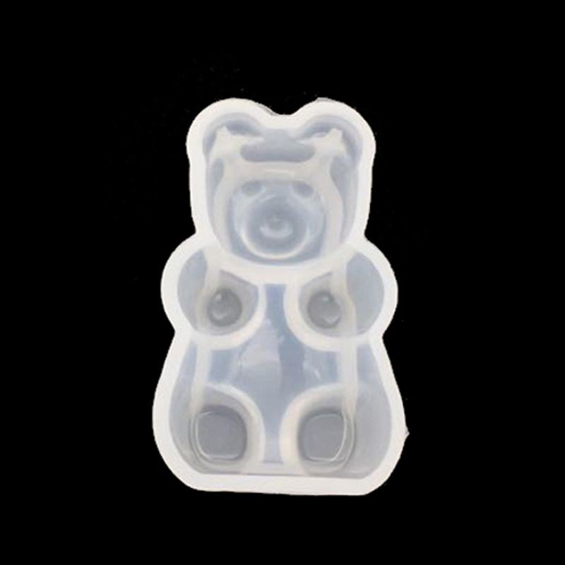 Cetakan Adonan Kue Fondant Desain Gummy Bear Bahan Silikon Model Diy