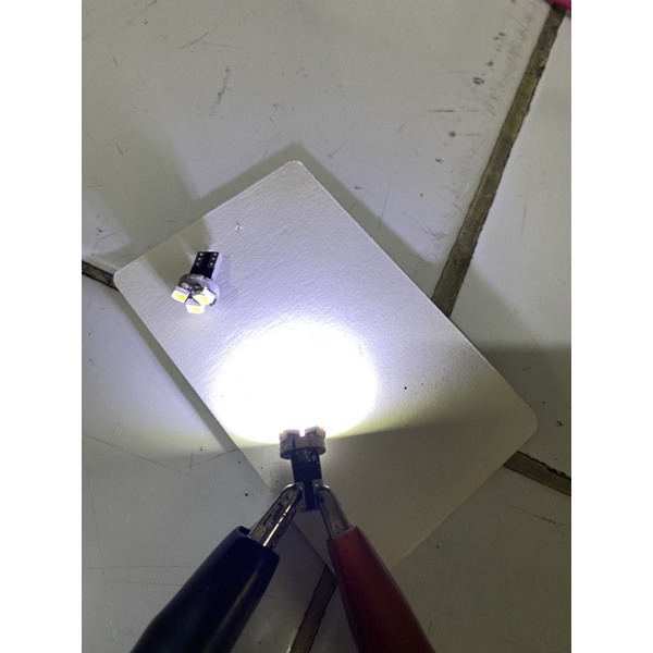 (2 BIJI) Bohlam Lampu LED Speedo T5 Lampu Spido Motor Led DC 12Volt-3