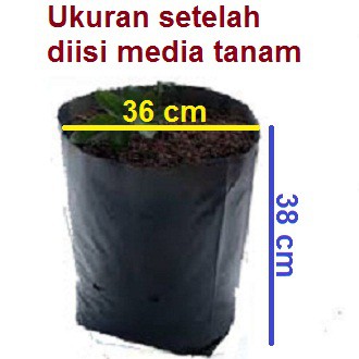 Polybag 50x50/polibag 50 x 50/polibek Plastik tebal, awet dan murah (kemasan 500 gram)