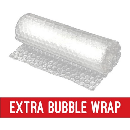 

PACKING EXTRA BUBBLE WRAP