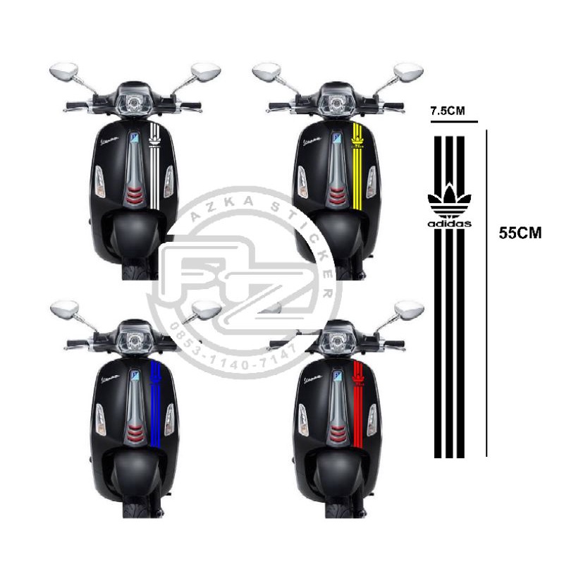 STICKER  VESPA STICKER LIST VESPA ADIDAS