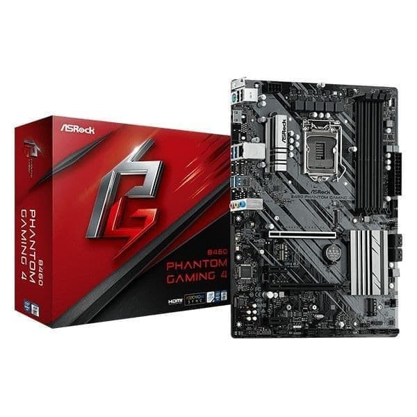 ASROCK B460 PHANTOM GAMING 4 (Socket Intel LGA 12000, Gen 10)