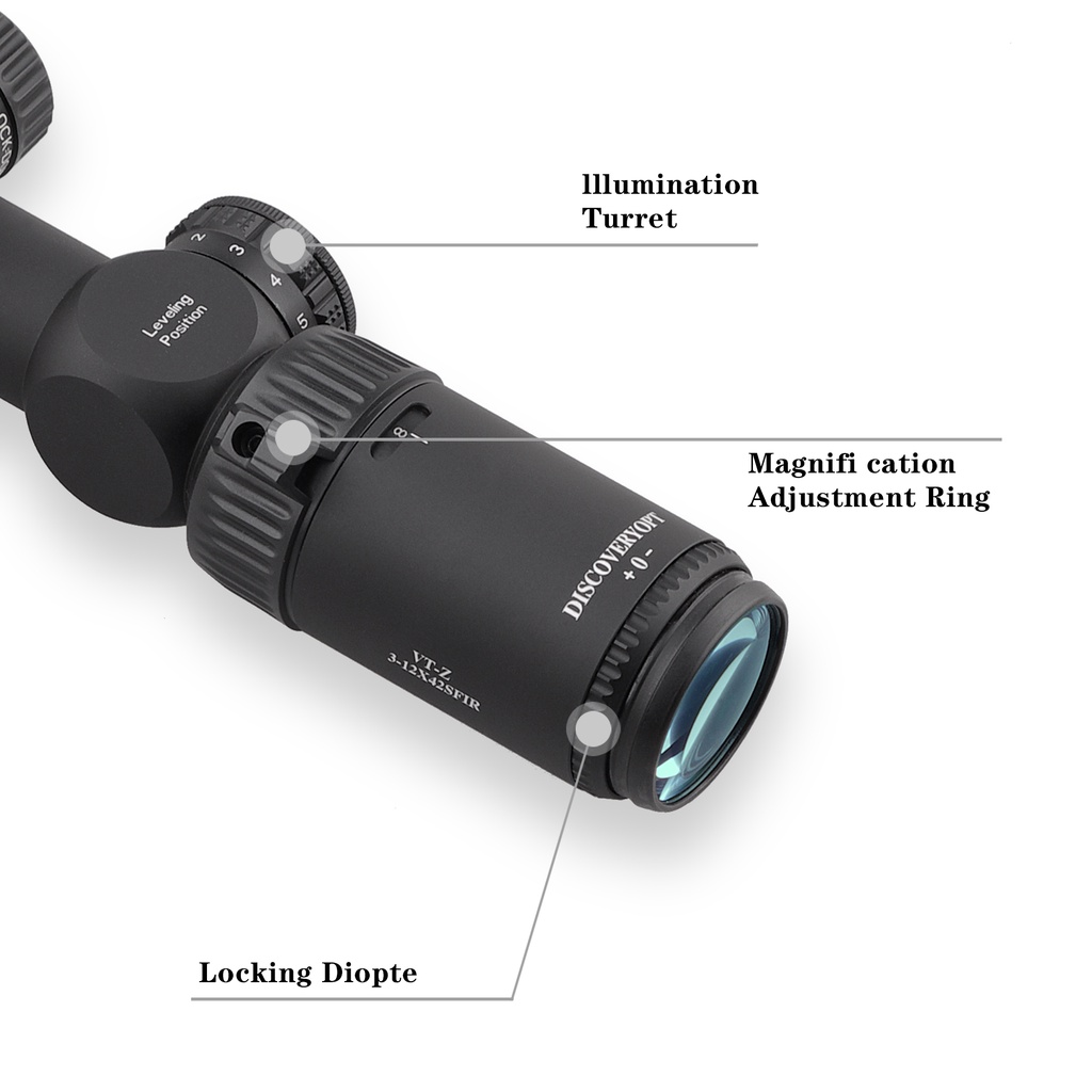 TELESKOP/TELESCOPE DISCOVERY VT-Z 3-12X42SFIR