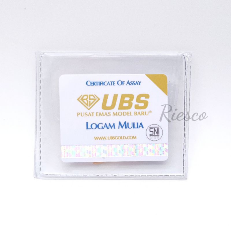 Emas Batangan Logam Mulia UBS 5 gram setara Antam