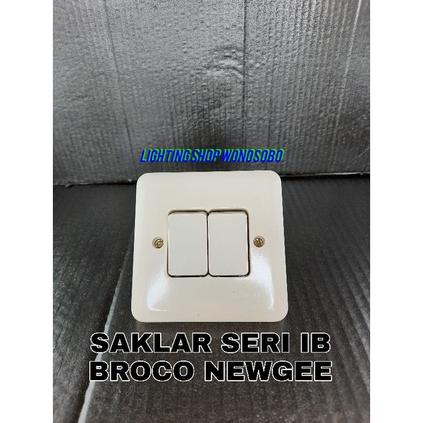 SAKLAR BROCO/ SAKLAR GANDA BROCO / SAKLAR SERI BROCO NEWGEE