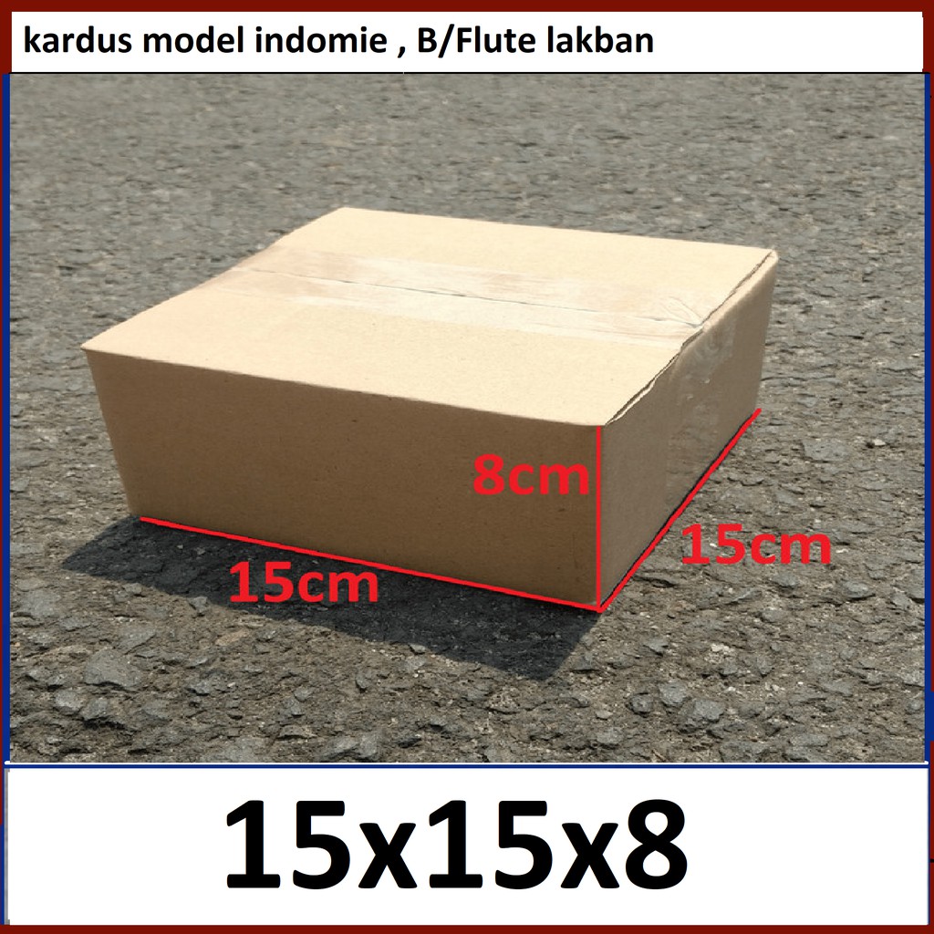 

Kardus 15x15x8 cm IND