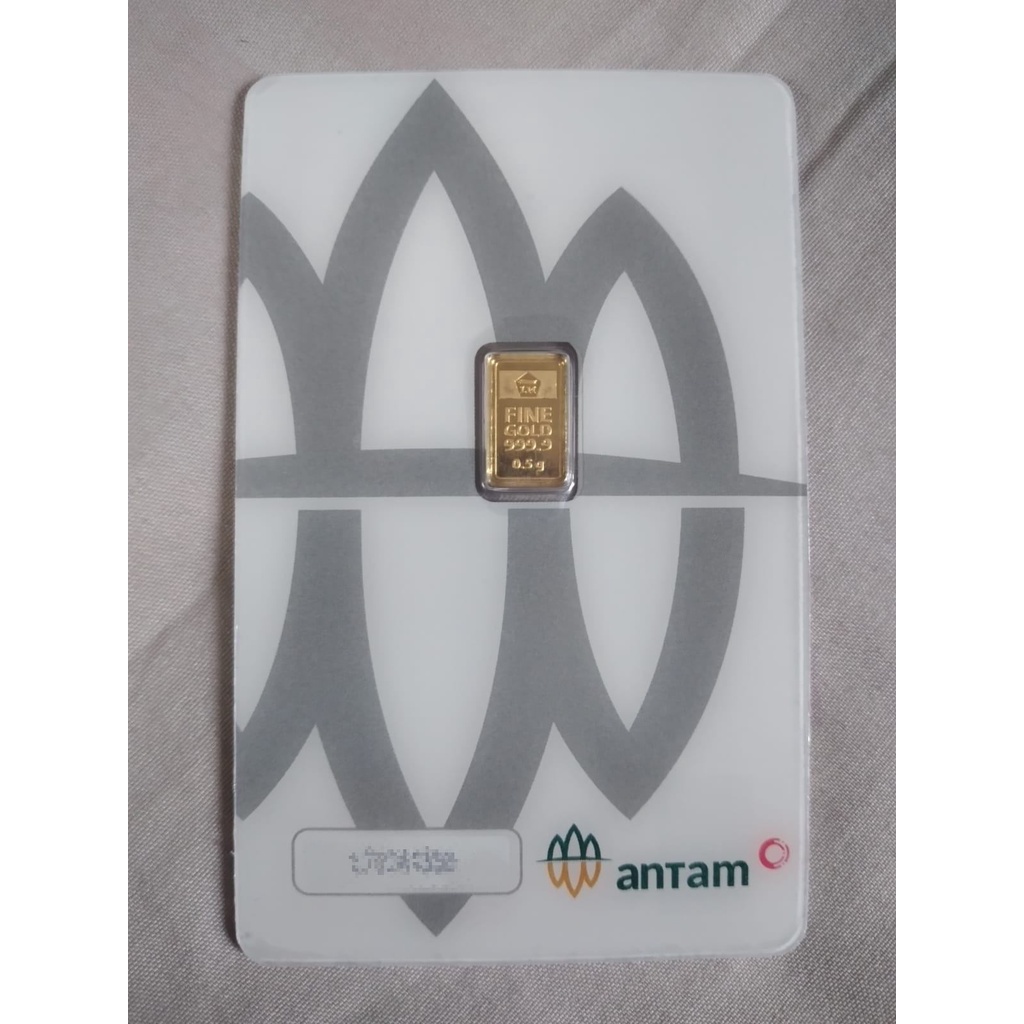 Emas antam 0.5 gram certieye 2021