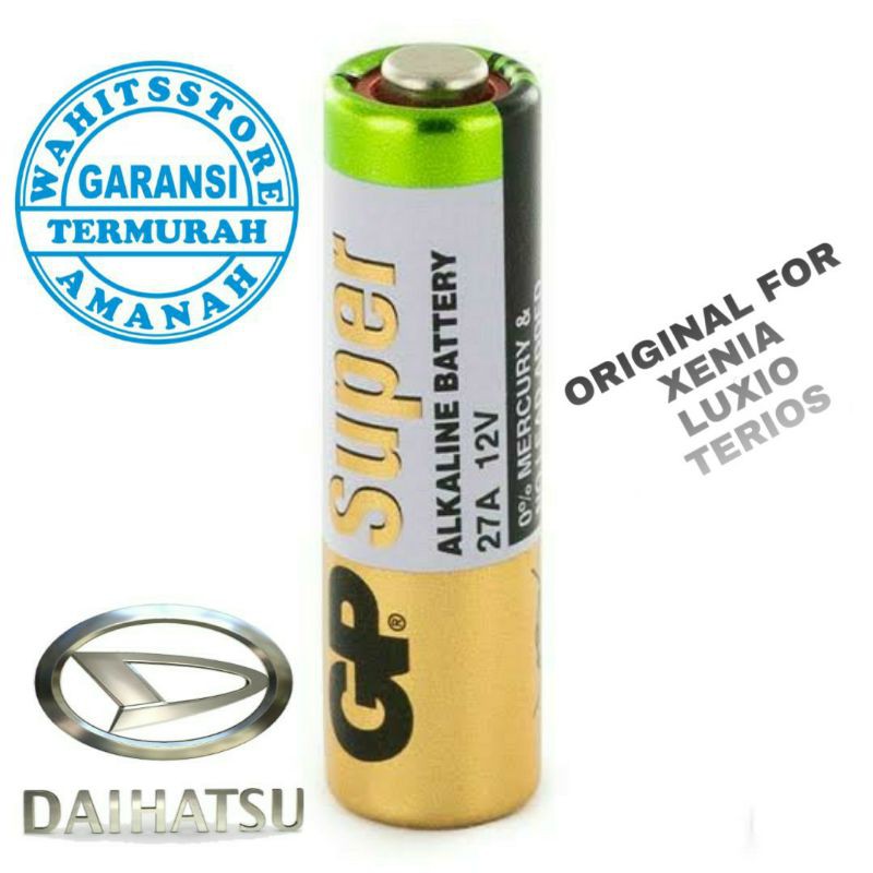 Baterai Remote Alarm Mobil Daihatsu Terios Luxio Dan Xenia Batrei Batre Battery Remot Mobil Original