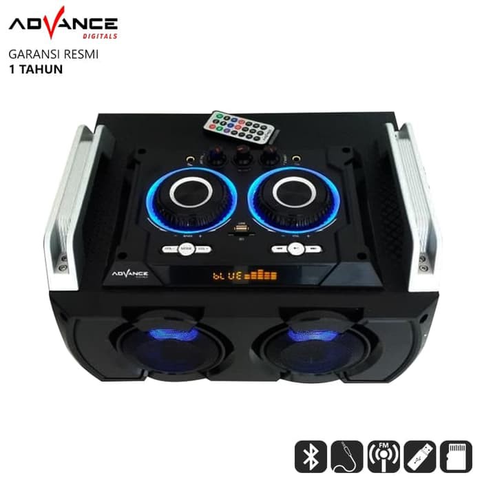 Speaker Bluetooth Advance M8300BT Hi Fi Speaker Karaoke