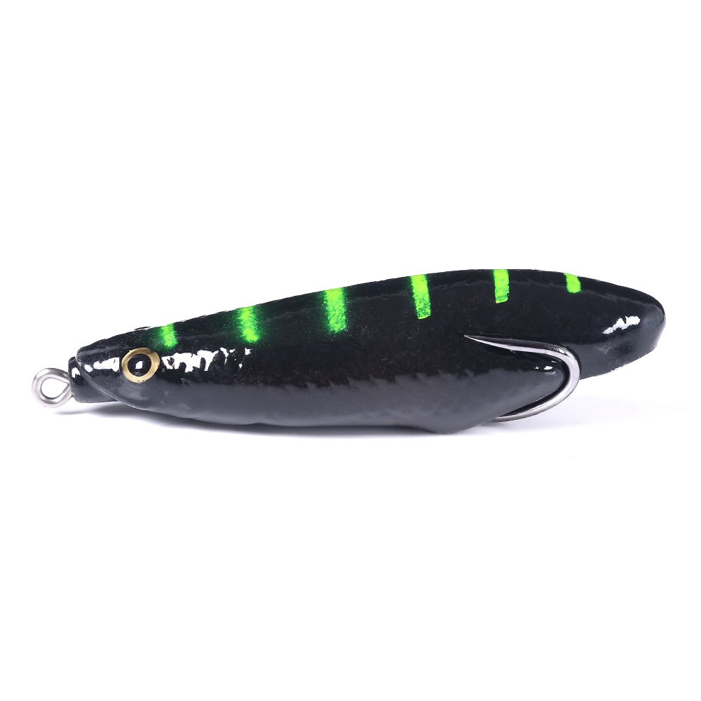 HENGJIA 1PCS 8.5CM 12.7G  Soft Jump Frog Umpan Pancing Ikan Bait Bass Kail Topwater Fishing Lure Swimbait Wobbler