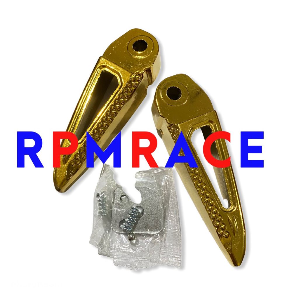 Injakan step belakang twotone chrome model Scoopy beat vario 110 vario 125 dll