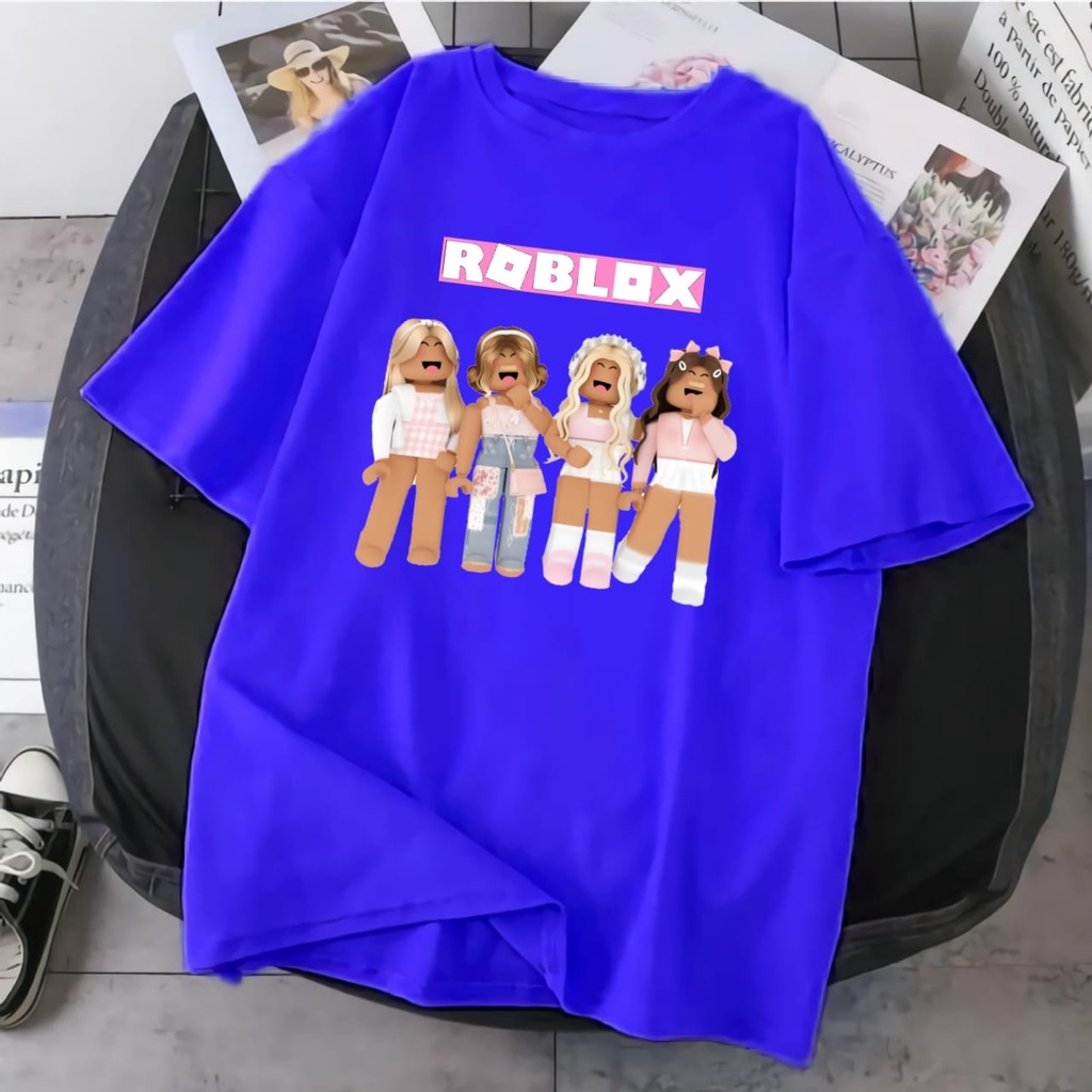 KAOS ANAK ROBLOX GIRL BAHAN PREMIUM