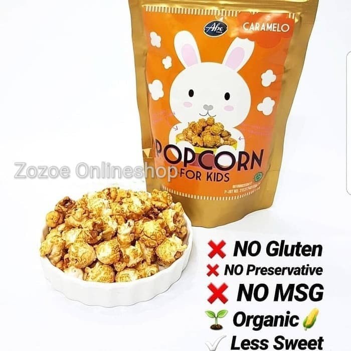 

Abe Healthy Popcorn For Kids Cheese Caramelo Sweet Butter Choco No MSG