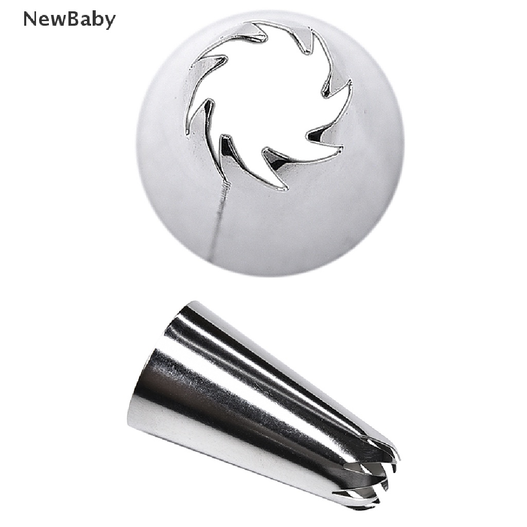 Newbaby Spuit Piping Bahan Stainless Steel Untuk Dekorasi Kue 1823