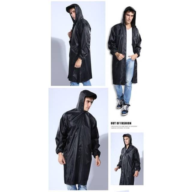 Termurah di Shopee  (BISA BYR DI TMPT)JAS HUJAN JUBAH ROK PONCHO DEWASA RINGAN DAN LENTUR