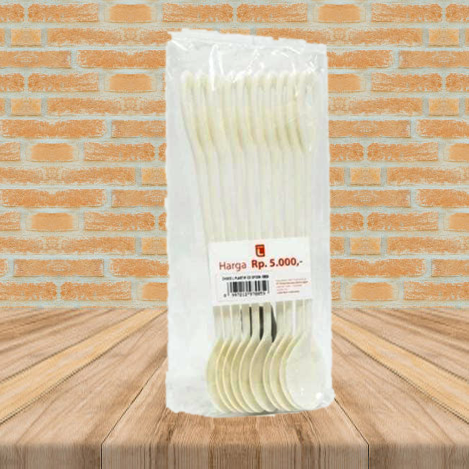 UPE SENDOK ES KRIM AMAN FOOD GRADE CHOICE L PLASTIK ICE SPOON IS809