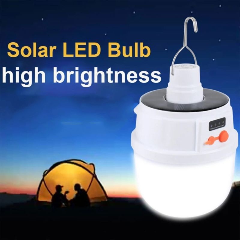 Lampu Solar LED 45W Lampu Solar Panel Surya Emergency Charging Lamp Lampu solar Camping Multifungsi 24LED