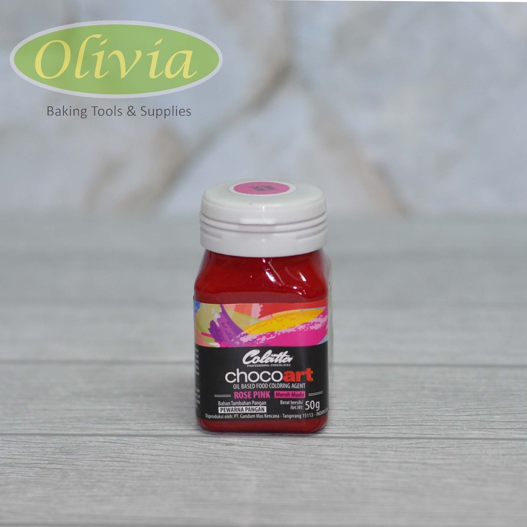 

Pewarna Makanan Colatta Choco Art Rose Pink 50 Gr