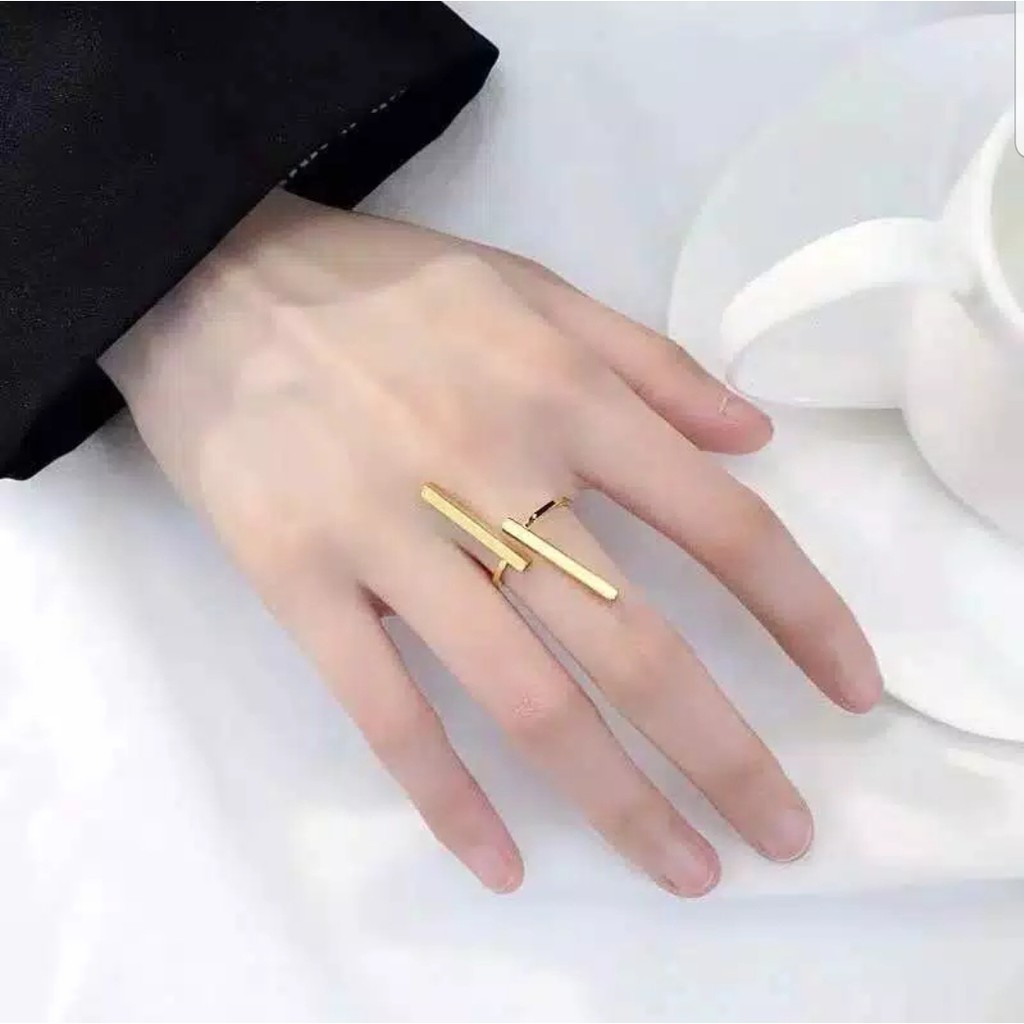 CINCIN WANITA MURAH / CINCIN FASHION KOREA / CINCIN JEPANG GEOMETRIS / CINCIN SIMPLE ELEGANT