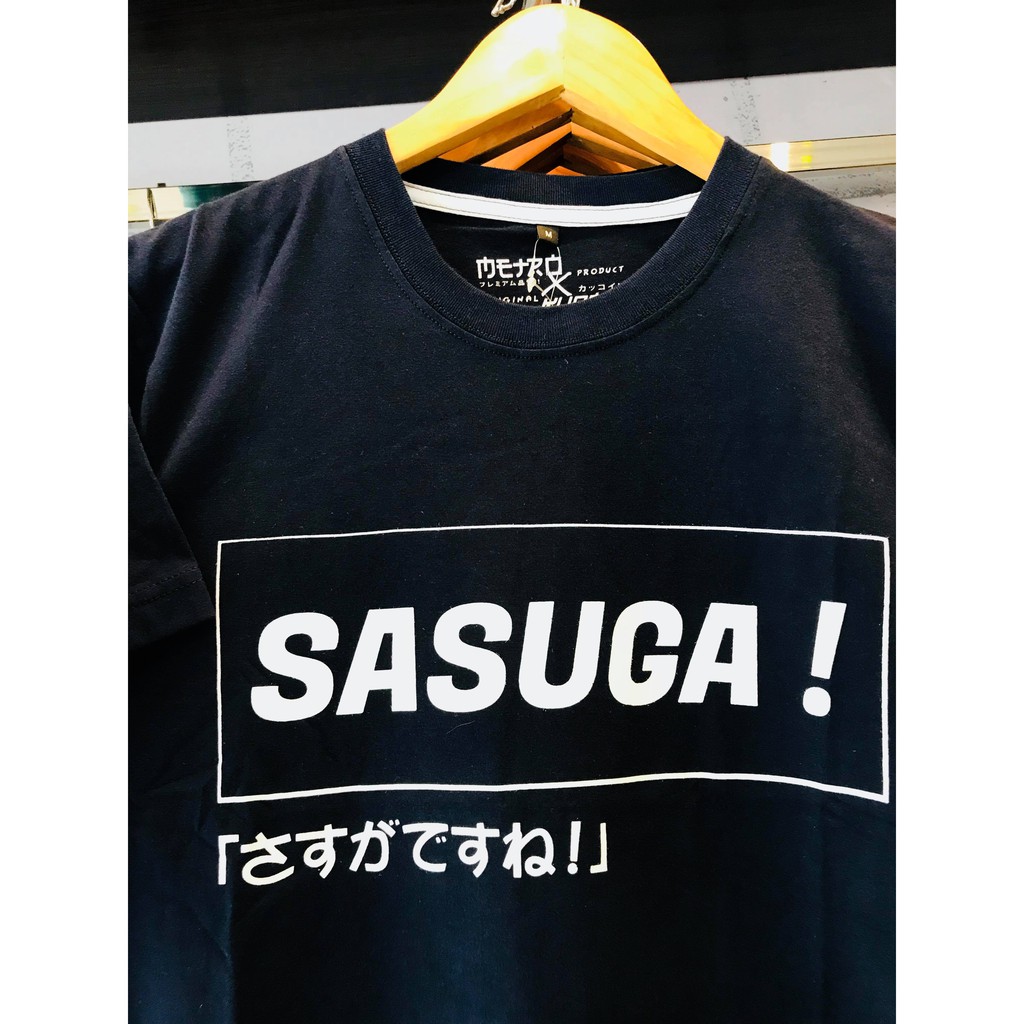 Kaos Sasuga Japan Navy Kanji