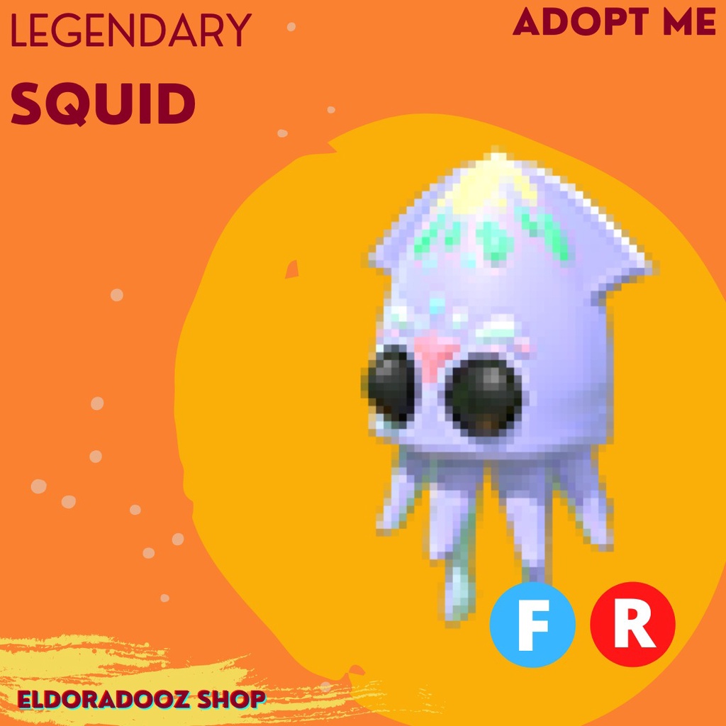 Jual SQUID NORMAL / R /FR ADOPT ME PET LEGENDARY ( LANGKA ) Indonesia