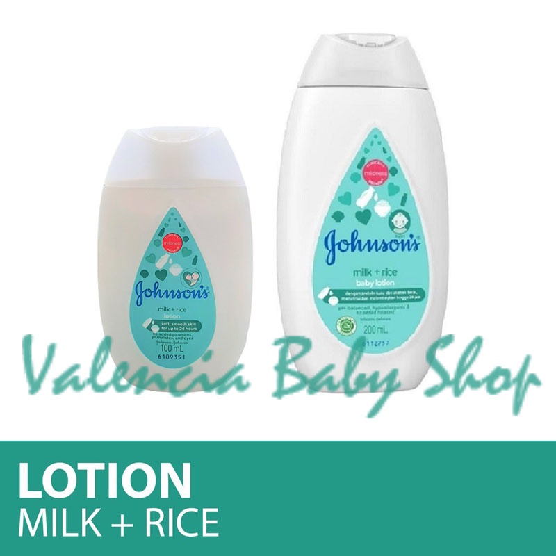 Johnson's Baby Milk + Rice Lotion 100 / 200 ml