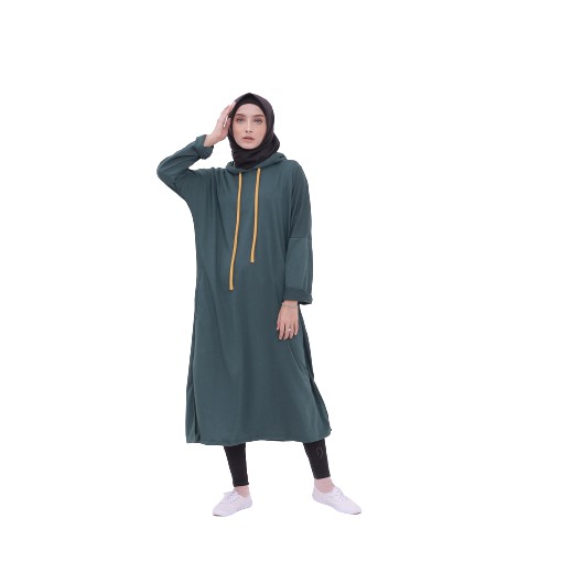 VANESSA TUNIK POLOS ( TUNIK HOODIE )