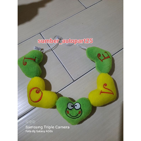 HIASAN KACA MOBIL/ BONEKA RENCENGAN/ TEMPELAN KACA MOBIL/ HIASAN KACA MOBIL