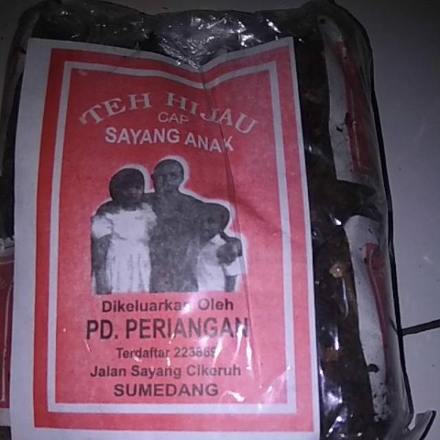

Teh hijau cap sayang anak 1pak10 pcs