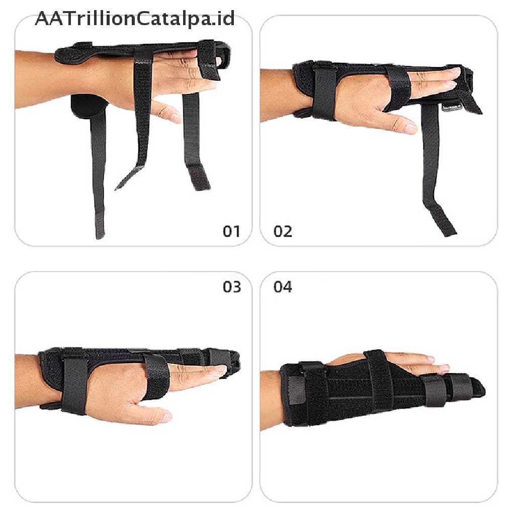 Aatrillioncatalpa Deker Kompresi Pelindung Jaripergelangan Tangan Adjustable Untuk Olahraga