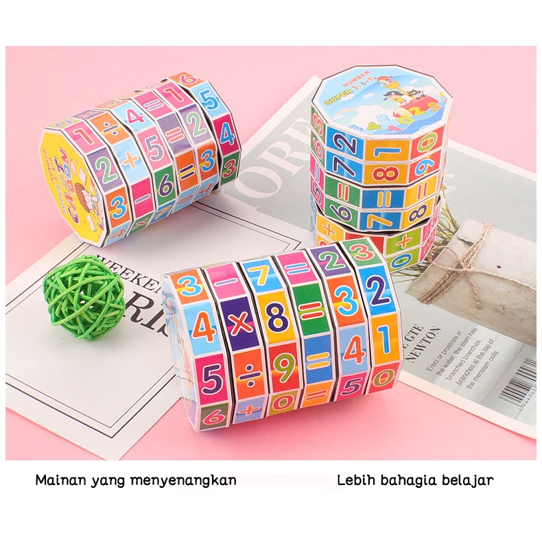 Rubik/Digital Rubik's Cube/Mainan anak/Mainan rubik/Mainan Edukasi Anak Rubik Kubus digital (B54)