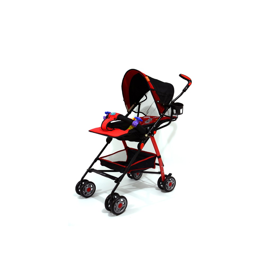 Makassar - Stroller Buggy Labeille Rocky / 3 Posisi + Kanopi Ukuran Ramping dan Ringan