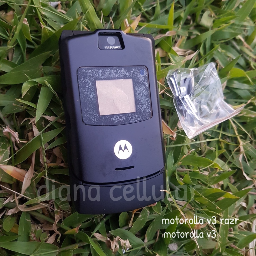 case casing housing kesing motorola V3 razr V3 fullset hitam