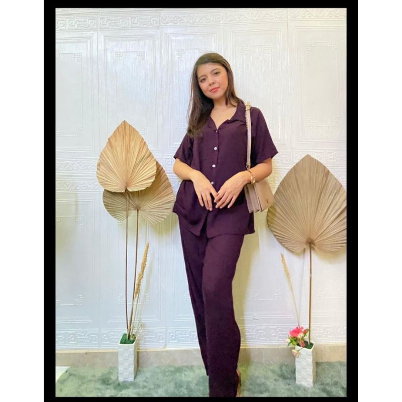 Set Bali Polos Rayon Bali