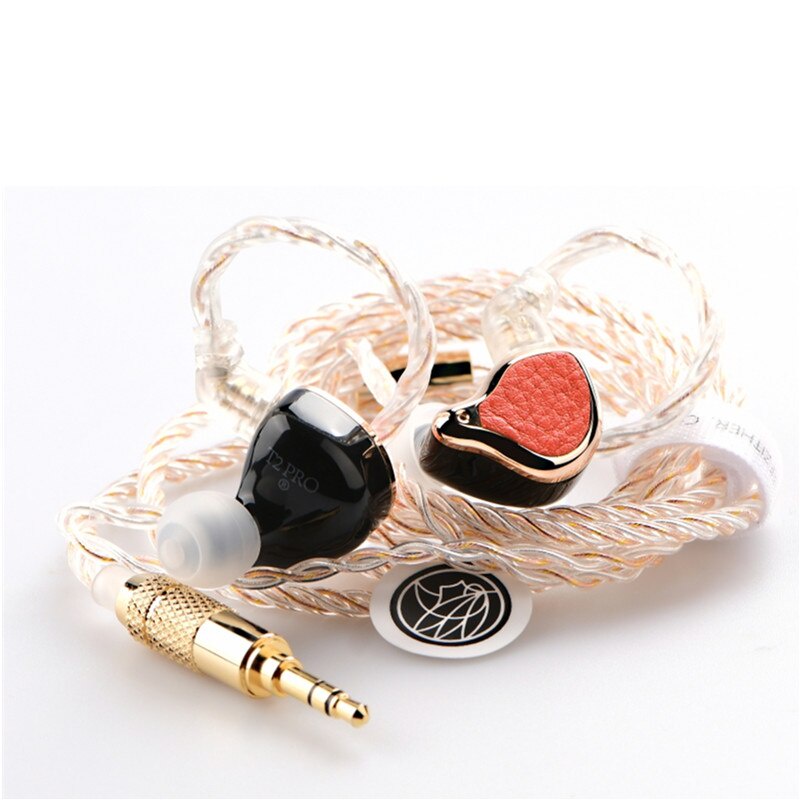 TFZ T2 PRO Dual Magnetic Circuit 2.0 Dynamic Driver Hifi In Ear Earphone Leather IEM Monitor Music Headset LIVE 3 S2PRO