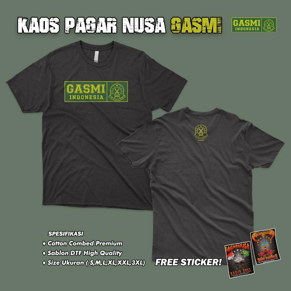 KAOS GASMI PAGAR NUSA LAWASAN SIMPLE ELEGAN DISTRO HIGH QUALITY