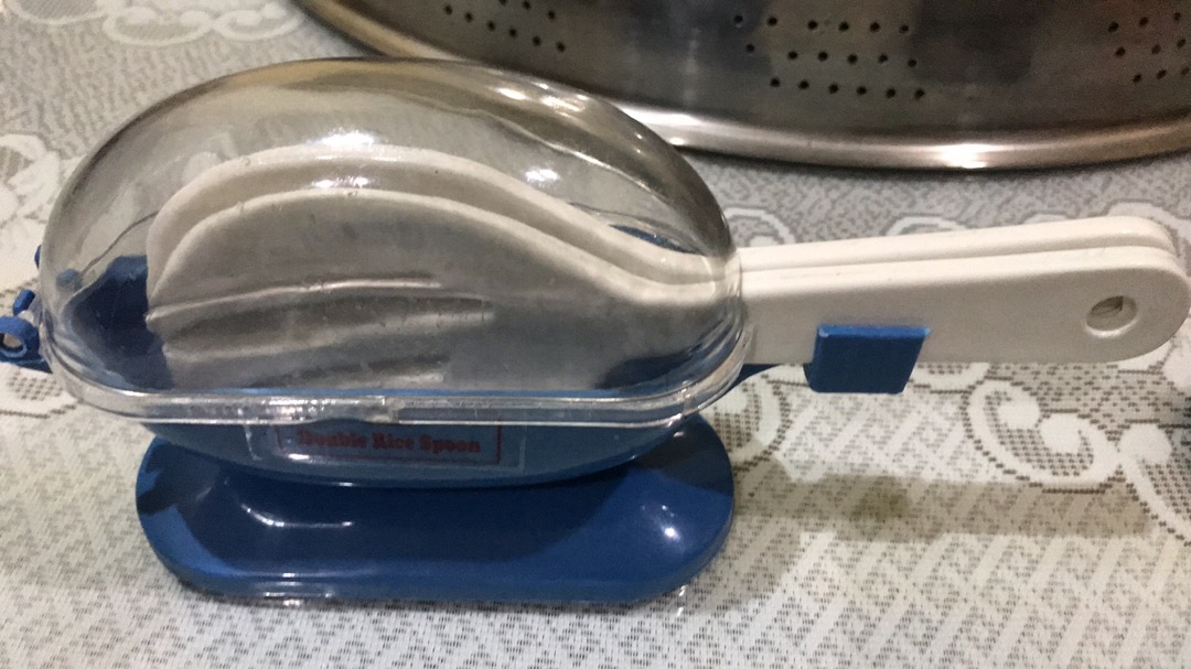 Centong Nasi Anti Lalat Higienis New Double Rice Spoon