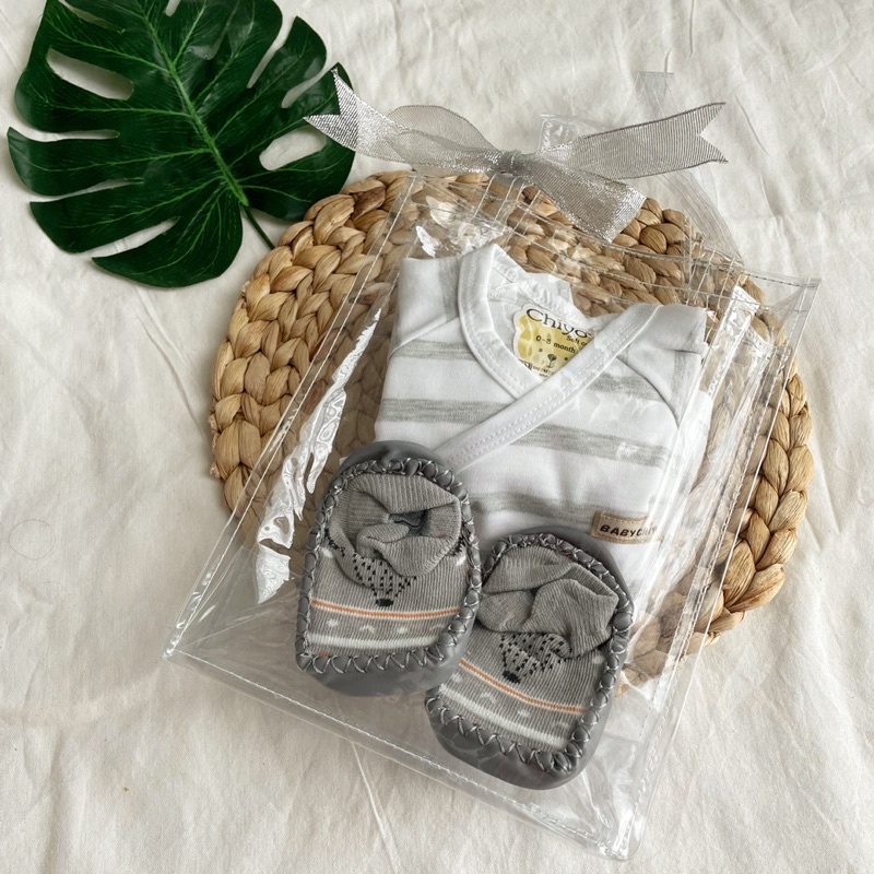 Hampers Souvenir Bayi baru lahir newborn permepuan laki laki unisex hadiah lahiran parcel premium to