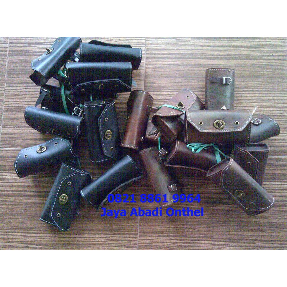 Tas sadel untuk sepeda onthel