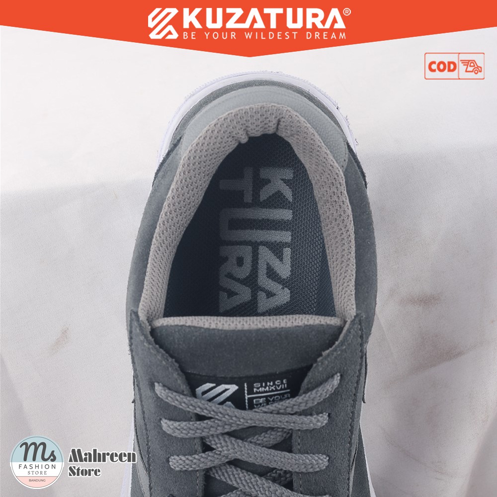 Sepatu Sneakers Casual Pria Leather Suede Original Kuzatura | KZS 881