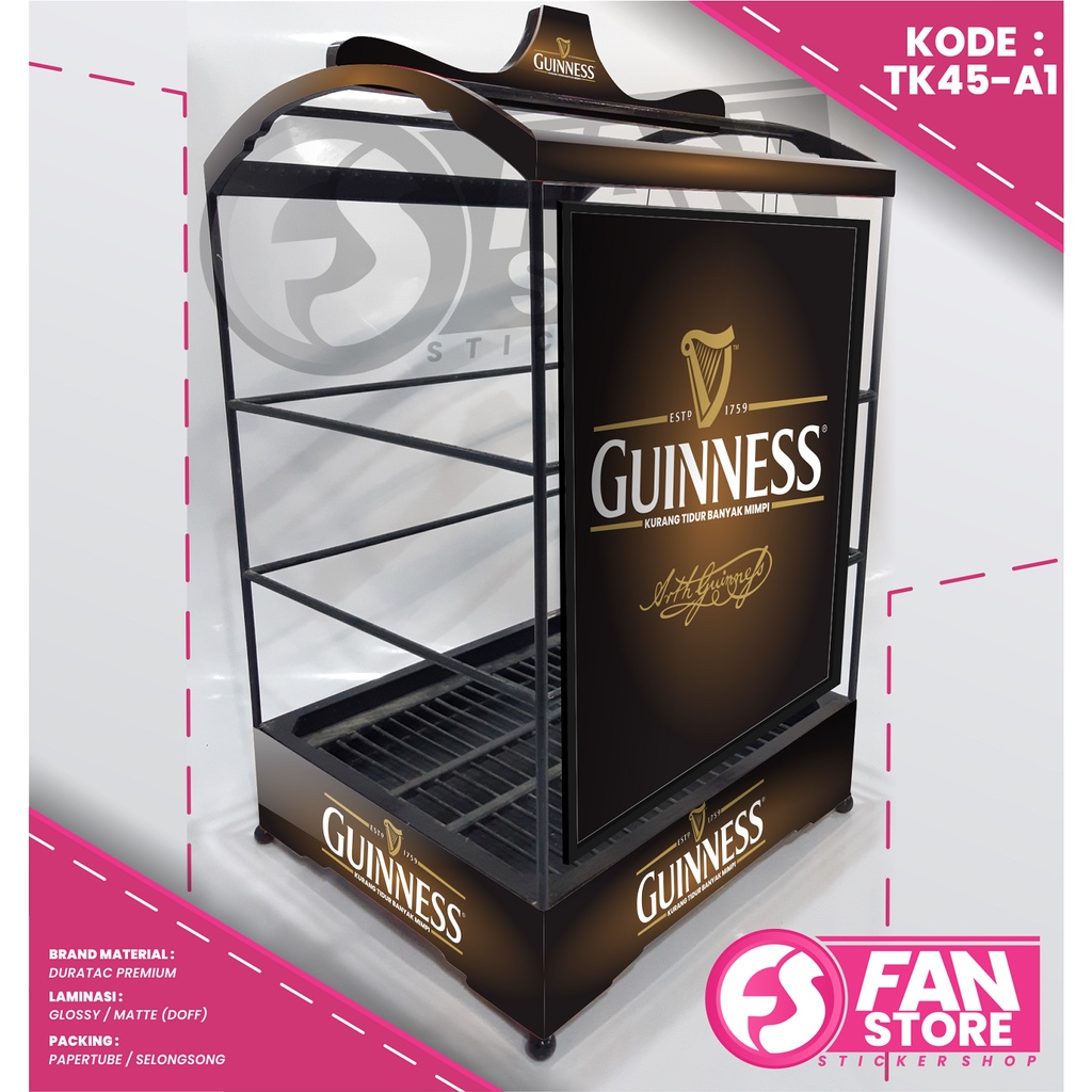 DECAL STIKER SANGKAR BURUNG KENARI / SANGKAR KOTAK - STICKER KANDANG BURUNG VARIASI