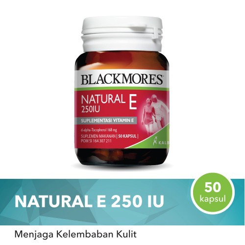 Blackmores Natural E 250 IU 50 Tablet