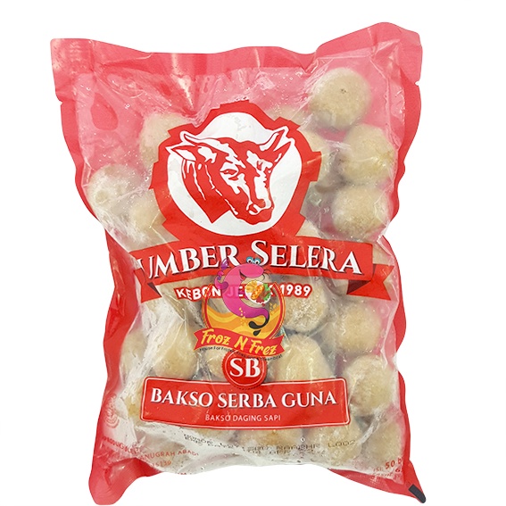 

SUMBER SELERA Bakso Sapi 650 Gram (50 Pcs) - SB Serba Guna