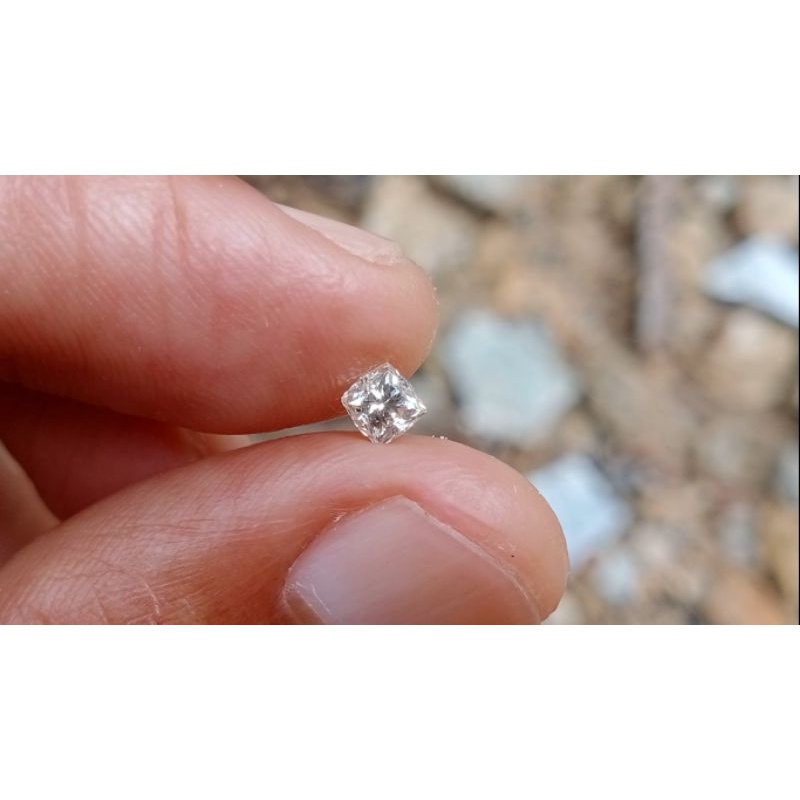 Natural diamond berlian Banjar kualitas bagus bukan berlian Eropa berat 0,32 carat