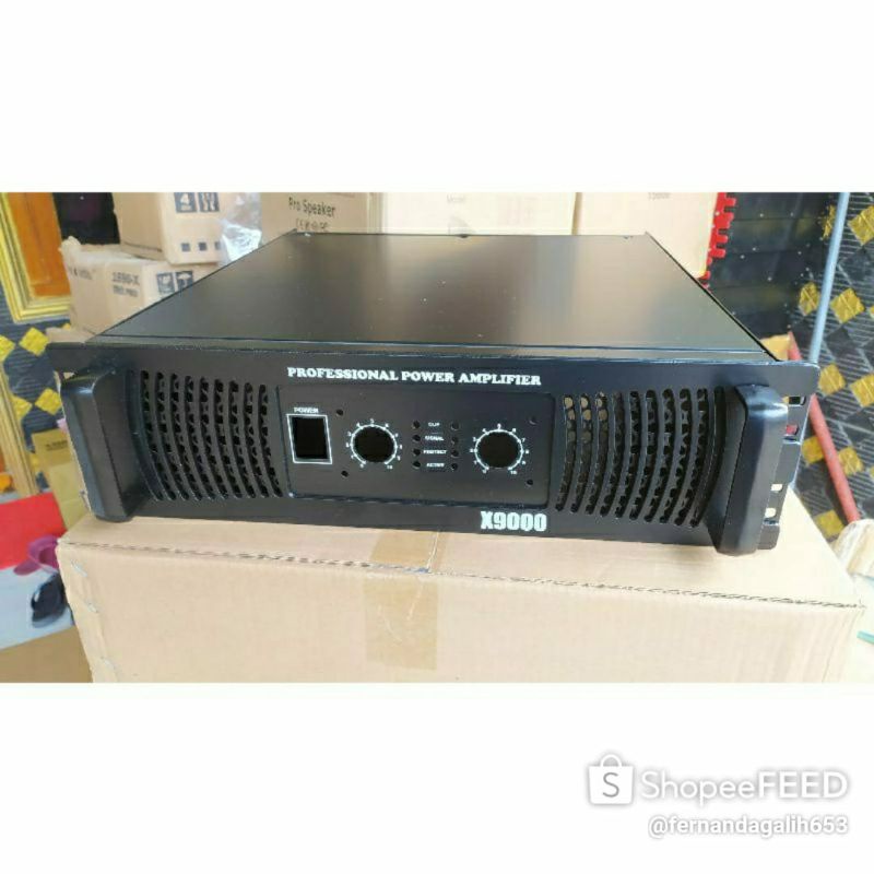 box power 3U 2CHANNEL X9000